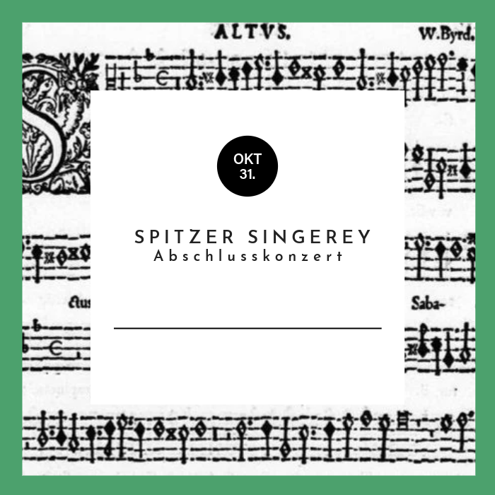 Spitzer Singerey - Abschlusskonzert