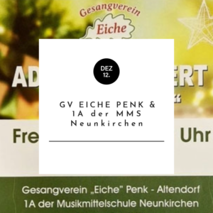 Adventkonzert "Still is es, still"