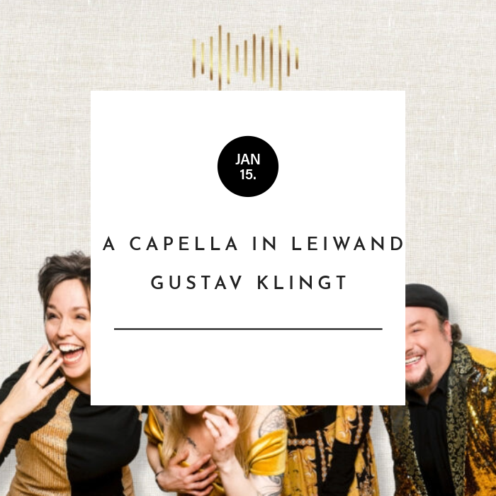 A cappella in leiwand - GUSTAV KLINGT im babü