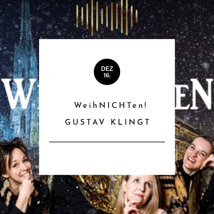 WeihNICHTen! GUSTAV KLINGT in der Stadtgalerie Mödling