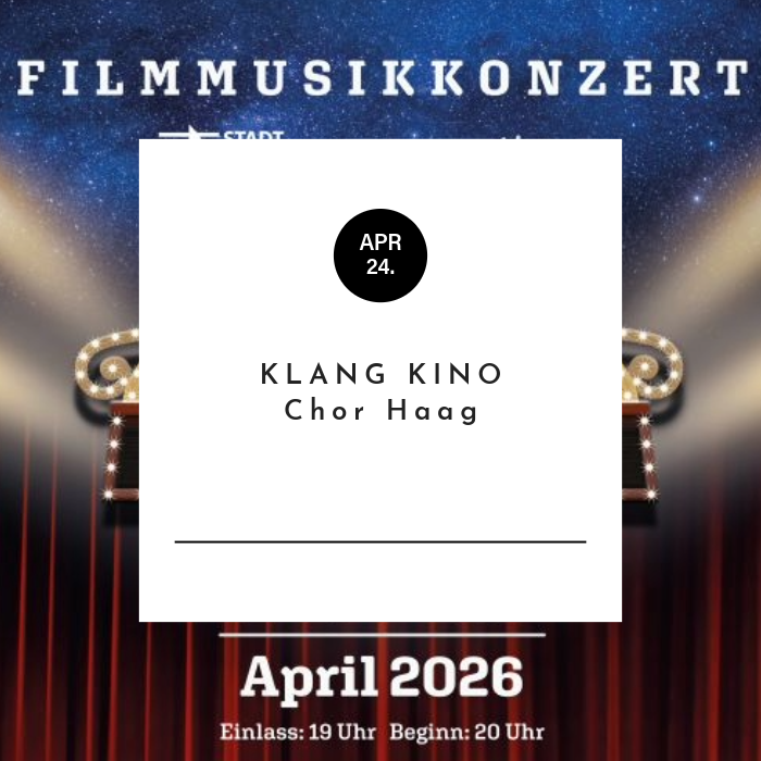 Klangkino - von der Leinwand auf die Bühne