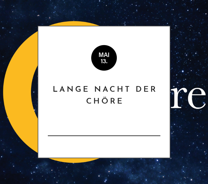 Lange Nacht der Chöre