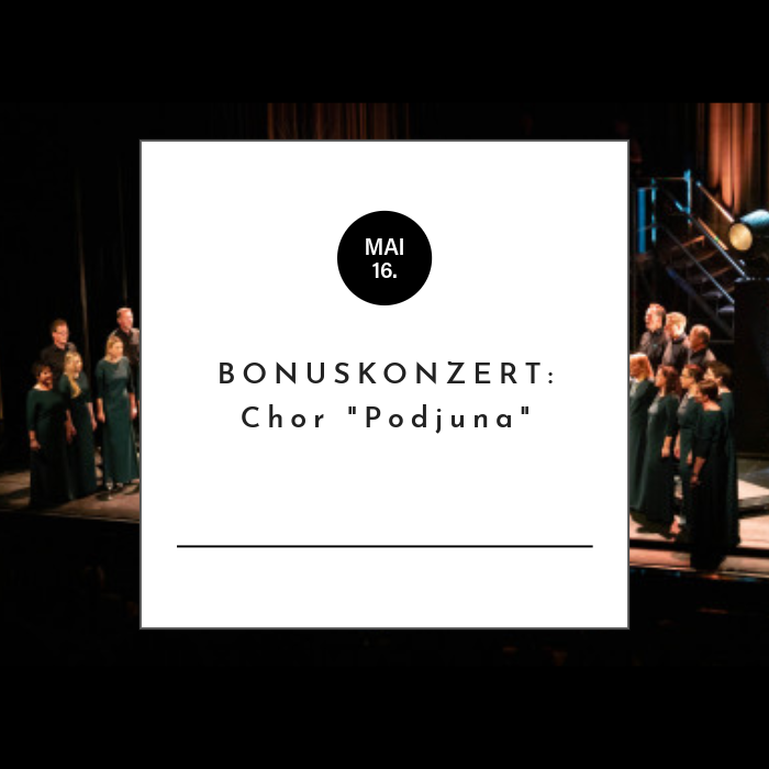 Bonuskonzert: Chor „Podjuna“ aus Pliberk/Bleiburg
