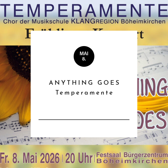 Frühlings-Konzert - Anything Goes