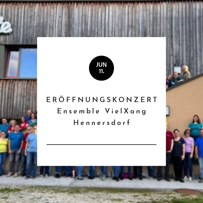 Eröffnungskonzert Ensemble VielXang Hennersdorf
