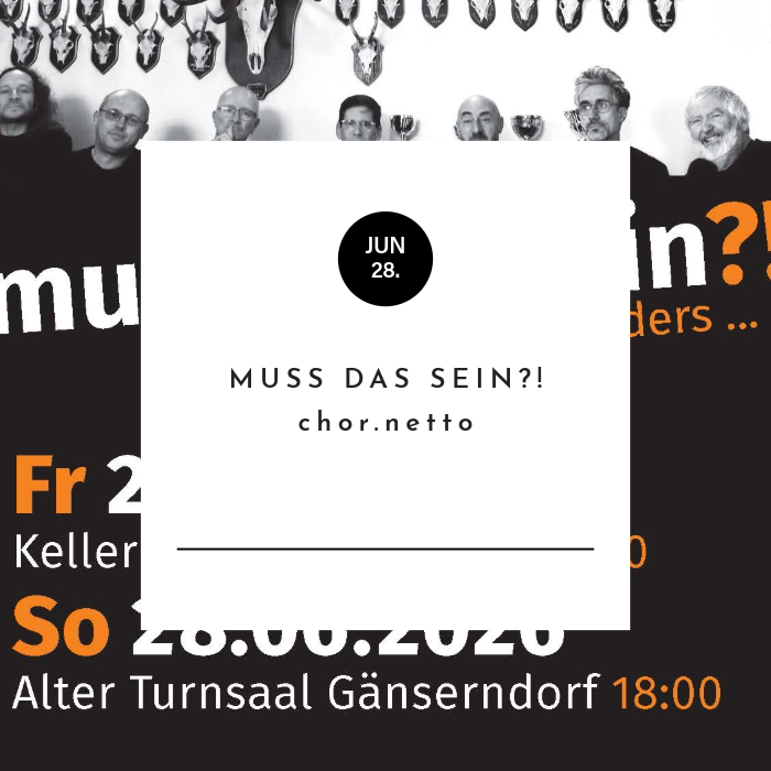 muss das sein?! wir können nicht anders...