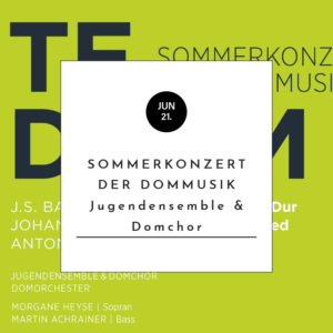 Sommerkonzert der Dommusik