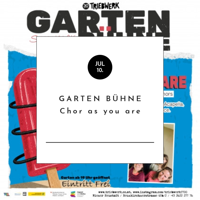Garten Bühne