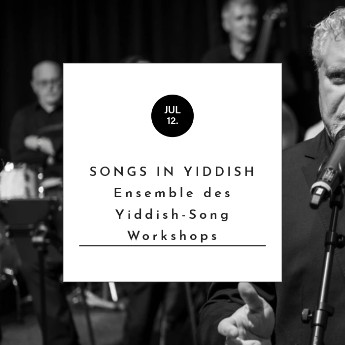 Songs in Yiddish - Abschlusskonzert des Gesangs-Workshops