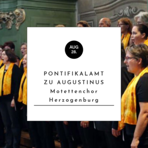 Pontifikalamt zu Augustinus