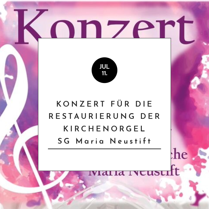 Konzert für die Restaurierung der Kirchenorgel