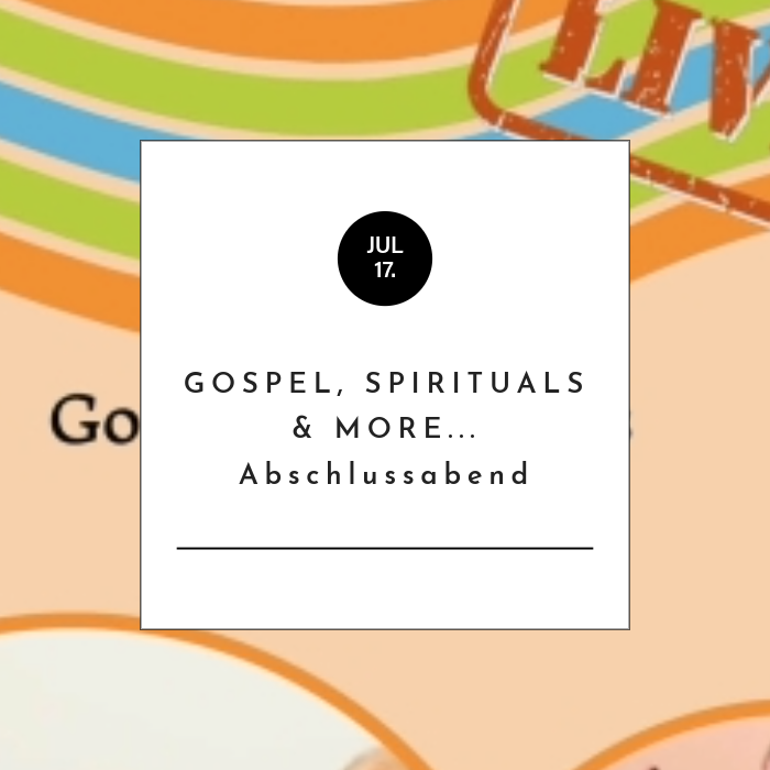 Gospel, Spirituals & More...