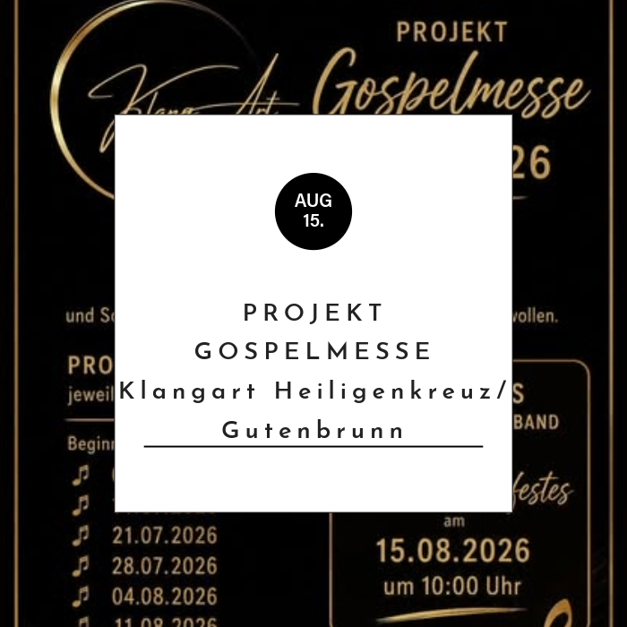 Projekt Gospelmesse