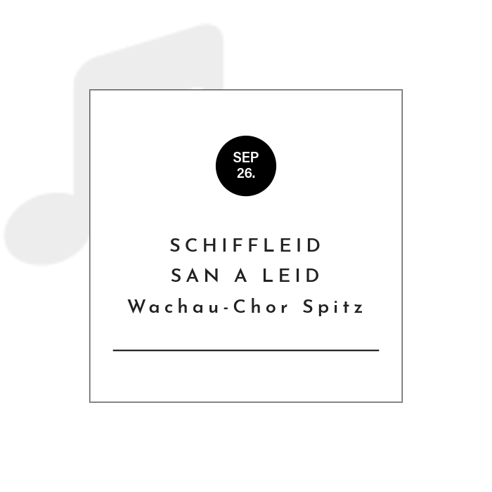 Schiffleid san a Leid