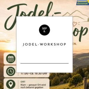Jodel - Workshop