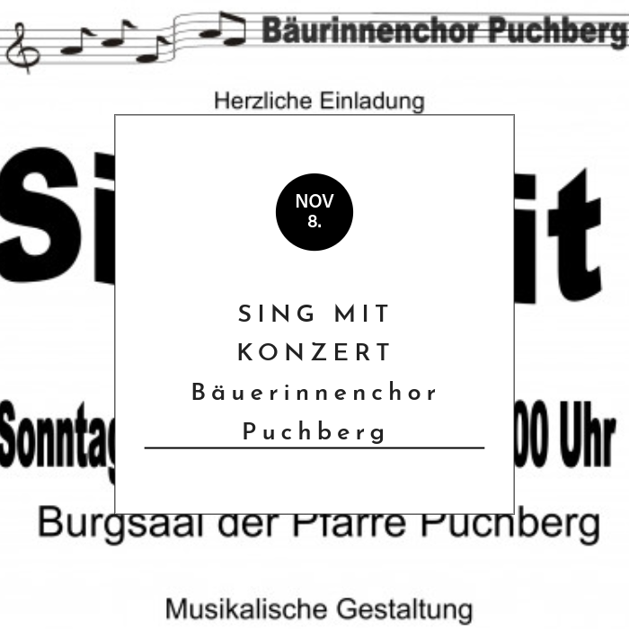Sing mit - Konzert