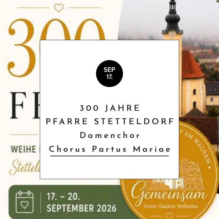 300 Jahre Pfarrkiche Stetteldorf