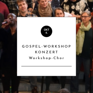 Gospel-Workshop Konzert