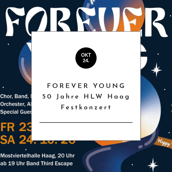 Forever Young - 50 Jahre HLW Haag