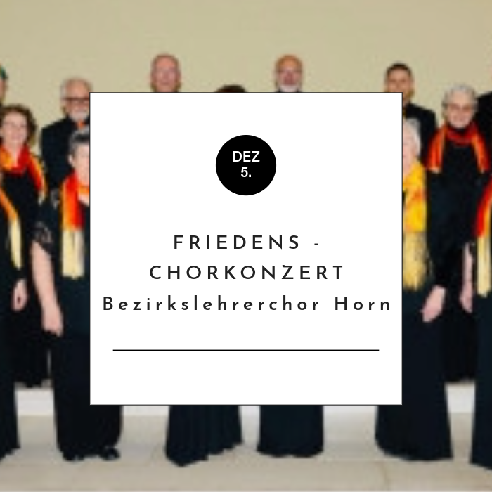 Friedens - Chorkonzert
