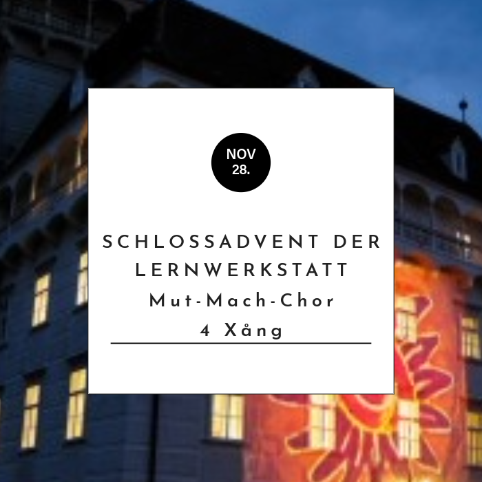 Schlossadvent der Lernwerkstatt Pottenbrunn