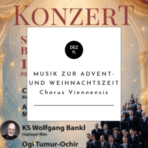 Musik zur Advent- und Weihnachtszeit